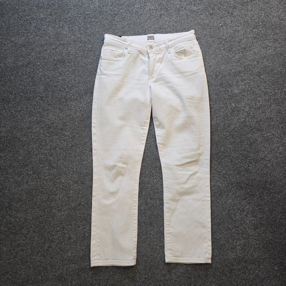Citizens Of Humanity Jeans Womens 28 White Straight Leg Minimal Capsule Casual